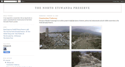 Desktop Screenshot of northetiwandapreserve.blogspot.com