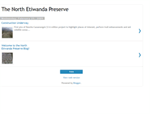 Tablet Screenshot of northetiwandapreserve.blogspot.com