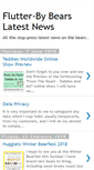 Mobile Screenshot of flutter-bybearslatestnews.blogspot.com