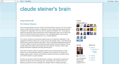 Desktop Screenshot of claudesteinersbrain.blogspot.com