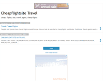 Tablet Screenshot of cheapflightsite.blogspot.com