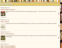 Tablet Screenshot of bibliophiliac-bibliophiliac.blogspot.com