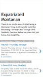 Mobile Screenshot of expatmontana.blogspot.com