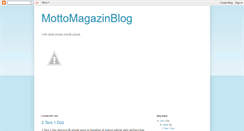 Desktop Screenshot of mottomagazin.blogspot.com