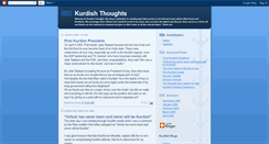 Desktop Screenshot of kurdishthoughts.blogspot.com