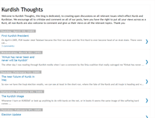Tablet Screenshot of kurdishthoughts.blogspot.com