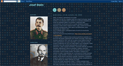 Desktop Screenshot of biografiajosefstalin.blogspot.com