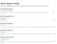 Tablet Screenshot of northwesternwinds.blogspot.com