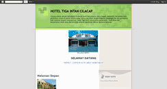 Desktop Screenshot of hoteltigaintancilacap.blogspot.com