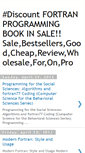 Mobile Screenshot of fortranprogrammingbookinsale.blogspot.com