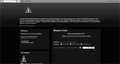 Desktop Screenshot of cdconseils.blogspot.com