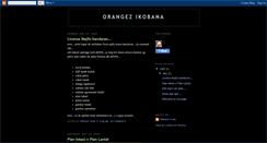 Desktop Screenshot of orangezikobana.blogspot.com