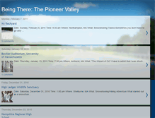 Tablet Screenshot of beingtherethepioneervalley.blogspot.com