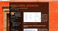 Desktop Screenshot of annacarolarquitetura.blogspot.com