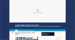 Desktop Screenshot of elmundodelandi.blogspot.com