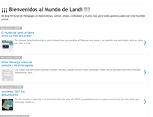 Tablet Screenshot of elmundodelandi.blogspot.com