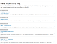 Tablet Screenshot of dansinformativeblog.blogspot.com