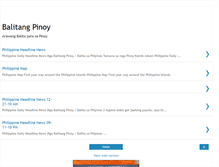Tablet Screenshot of pinoy-balita.blogspot.com