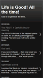 Mobile Screenshot of life-is-good-all-the-time.blogspot.com