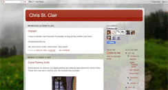 Desktop Screenshot of christopherstclair.blogspot.com