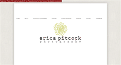 Desktop Screenshot of ericapitcockphotography.blogspot.com