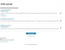 Tablet Screenshot of chileglobal21.blogspot.com