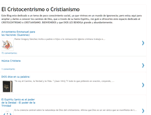 Tablet Screenshot of elcristocentrismo.blogspot.com