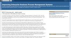 Desktop Screenshot of improving-bpm-systems.blogspot.com