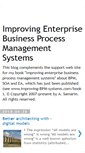 Mobile Screenshot of improving-bpm-systems.blogspot.com