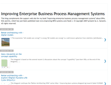 Tablet Screenshot of improving-bpm-systems.blogspot.com