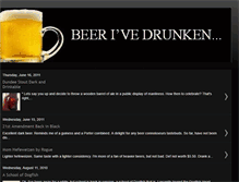 Tablet Screenshot of beerivedrunken.blogspot.com