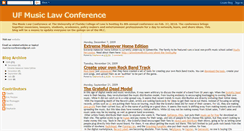 Desktop Screenshot of musiclawconference.blogspot.com