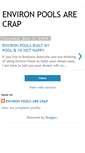 Mobile Screenshot of environpoolsarecrap.blogspot.com