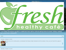 Tablet Screenshot of freshhealthycafekelowna.blogspot.com