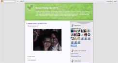 Desktop Screenshot of nossoclubedolivro.blogspot.com