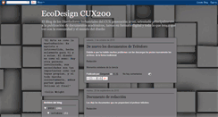 Desktop Screenshot of ecodesigncux.blogspot.com