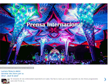 Tablet Screenshot of internacionalprensa.blogspot.com