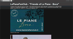 Desktop Screenshot of lepianefanclub.blogspot.com