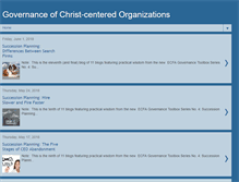 Tablet Screenshot of ecfagovernance.blogspot.com