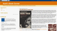 Desktop Screenshot of kashsbookcorner.blogspot.com