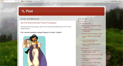 Desktop Screenshot of 1lpoet.blogspot.com