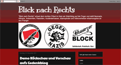 Desktop Screenshot of blicknachrechts.blogspot.com