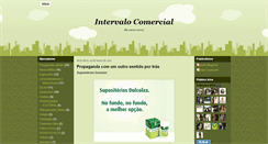 Desktop Screenshot of intervaloscomerciais.blogspot.com