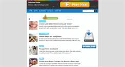 Desktop Screenshot of informasionlineterkini.blogspot.com