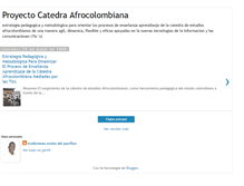 Tablet Screenshot of catedraafrocolombiana.blogspot.com