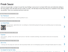 Tablet Screenshot of freaksauce.blogspot.com