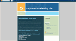 Desktop Screenshot of clayesmoreswimming.blogspot.com