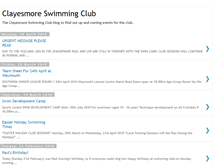 Tablet Screenshot of clayesmoreswimming.blogspot.com