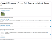 Tablet Screenshot of claywellcelltower.blogspot.com