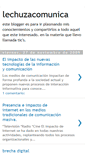 Mobile Screenshot of lechuzacomunica.blogspot.com